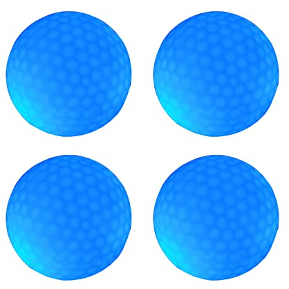 Leuchtball, wasserdicht, leuchtend, 4 Stück, beleuchtetes LED-Licht, 3-lagiges Design