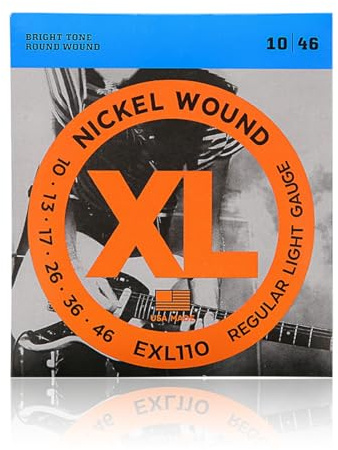 EXL110 Cuerdas Guitarra Eléctrica 10-46