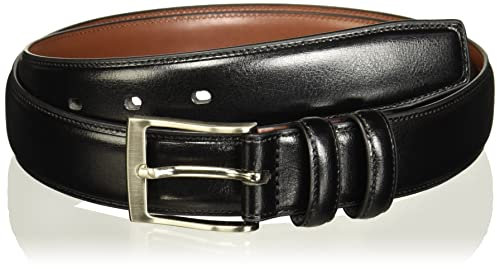 Perry Ellis Herren Hc Milled Big And Tall Gürtel, 001 Schwarz, 32