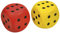 Eduplay 130087 Knautsch-Würfel, 6 cm, Farblich sortiert