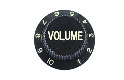 Miniblings Poti Gitarre Volumen Brosche Pin Anstecker Volumenknopf Regler schwz - Handmade Modeschmuck I Anstecknadel Button Pins