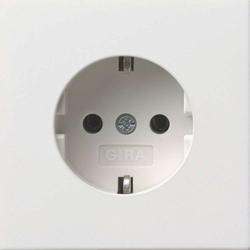 Gira Steckdose SCHUKO 0188112 Fläche reinweiss