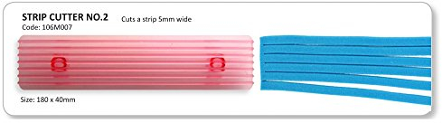 PME 106M007 JEM Strip Cutter No. 2, White, 9 x 2 x 25 cm