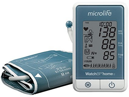 Microlife HOME-S WatchBP Blood Pressure Monitor with AFIB Technology, 154mm x 94mm x 40mm