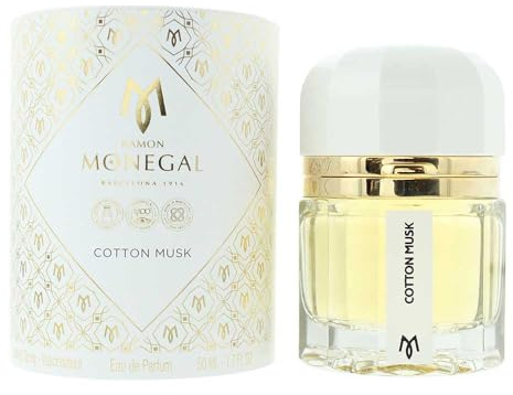 RAMON MONEGAL Ramon M Cotton Musk EDP Vapo 50 ml, 1er Pack (1 x 50 ml)