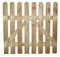 CANCELLETTO Cancello in LEGNO Impregnato in autoclave 100X100H CM PAPILLON