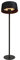 FAVEX - Parasol Chauffant électrique Sirmione Noir- Extérieur - 3 Puissances de Chauffe - Économique - 74 x 74 x224 cm
