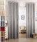 WOLTU Thermovorhang Kälteschutz 2er Set Verdunklungsvorhänge Ösen Vorhang Blickdicht, 250g/m² Schwere Wärmeisolierende Vorhänge Damast Optik Gardinen Wohnzimmer Schlafzimmer, 135x245 cm Silbergrau
