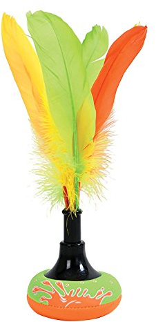 Schildkröt Peteca, Handfederball mit weicher Schlagfläche, Indiaca-das Trend-Spiel aus Südamerika, Brazilian Shuttle im trendigem Design, im Blister, Neopren Baseball-Set, 970221