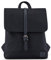 Johnny Urban Rucksack Damen - Mia - Schlanke Tasche mit Laptopfach - Aus Recyceltem PET - 7L - Wasserabweisend - Schwarz