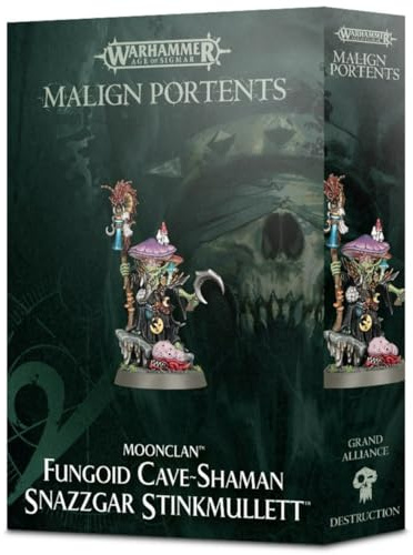 Games Workshop Fungoid Cave-Schaman Snazzgar Stinkmullett Warhammer Age of Sigmar Goblin GW