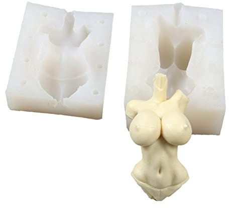 NSXIN 3D Silikonform Kerzenform DIY körper Silikon Kerzen Gießform Weiblicher Körper Silikonform Kerzengießform DIY Körper Kerze Silikonform Dekor Kunst Handwerk
