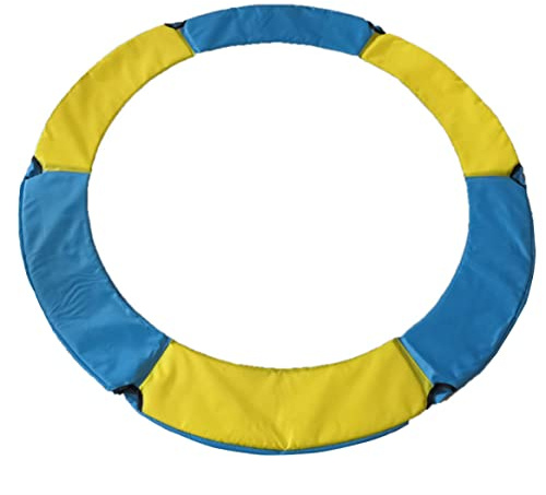 Hilai Coussin de Protection pour Trampoline, Remplacement du Trampoline Couvercle à Ressort, Saut de lit de Saut de Couverture de sécurité Surround Protecteur Couvercle de Rechange Jupe 140cm