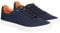 Crosshatch New Mens Boys Trainers Lace up Casual Canvas Plimsolls Gym Pumps Flat Sneaker UK Navy 9