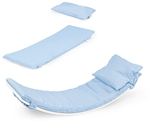 MAMOI® Matte für Balance Board Kinder, Kissen für Balance Board wippe, Balancieren und Gleichgewichtstrainer, Weiche Matte für Balanceboard indoor, Matte ab 1