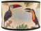 Tamburo Paralume E27 Vintage Paralume in Tela Uccelli Modello Lampadario Copertura Lampada Accessori Luce Sostituibile per Lampada a Sospensione da , 30X30x20CM
