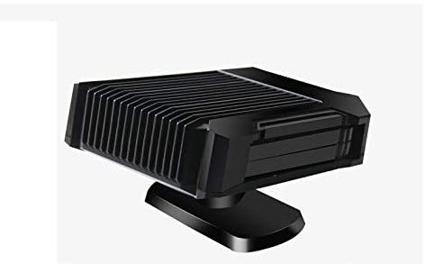 TOTMOX 12 V/24 V 300 W Universel 2 en 1 Chauffage de Voiture Ventilateur Dégivreur Dégivreur Désembueur Chauffage Hiver Kit Chauffage Noir