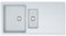 Franke Gemini GMD651WH 1.5 Bowl Tectonite Reversible Arctic White Kitchen Sink