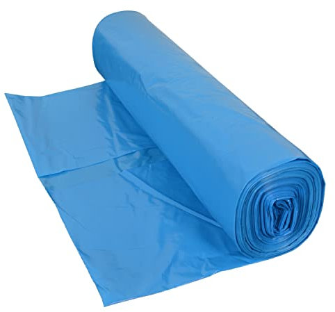Scorprotect® Abfallsack Müllsack 120 Liter LDPE Typ 60 auf Rolle mit 25 Stück 70 x 110 cm