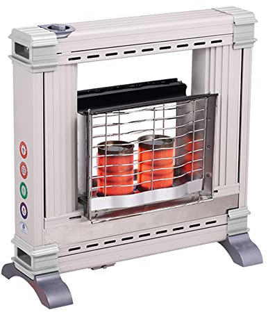 HYQNG Natural gas Heater, 360° full coverage heating, Portable Heater with Dump protection, suitable for 30-80m^2 space, Staged/Single column temperature regulation, for study, bedroom, living room