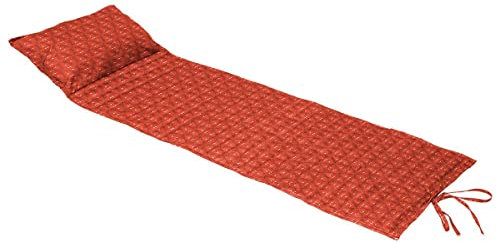 Hespéride - Coussin de transat Enroulable adiya Ambre 180x60cm en Polyester