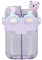 Trinkflasche, Kawaii Pop-Up-Abdeckung, Auslaufsicher, 780-ml-Wasserflasche mit Doppeltem Verwendungszweck für den Sport (Lila)