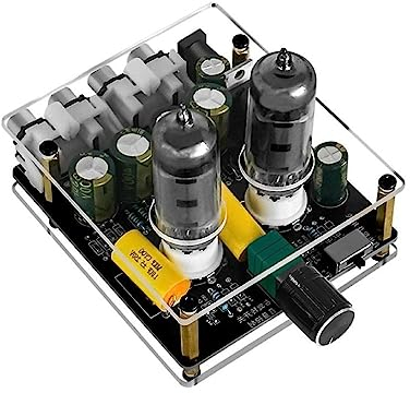Lamala Upgraded HiFi Tube Preamp 6K4 Tube Preamplifier Amplifier Upgraded Buffer Auido Amp Speaker Sound Amplifier Durable 6K4 Tube Amplifier Board