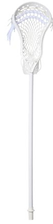 The Starter – 49,5 cm Mini Complete Lacrosse Stick für Anfänger – PVC-Kunststoffschaft Perfect Fiddle Stick von Signature Lacrosse