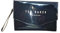 Ted Baker Abbiay Clutch mit Umschlag in Schwarz, Schwarz , Medium