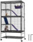 VEVOR Grande Cage roulante en métal pour Furet à 4 Niveaux avec rampes et Plateau, Facile à Installer pour Souris, Hamster, Cochon d'Inde, Chinchilla, écureuil, hérisson, Lapin - 164,1 cm