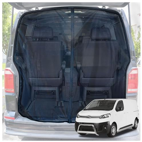 CHROMEMASTER | Moustiquaire Magnétique pour Van, Camping-Car, Voiture | Compatible avec Citroen Jumpy Fourgonnette K0 2016+ | Grille de Protection Contre Les Insectes, Moustiques, Araignées