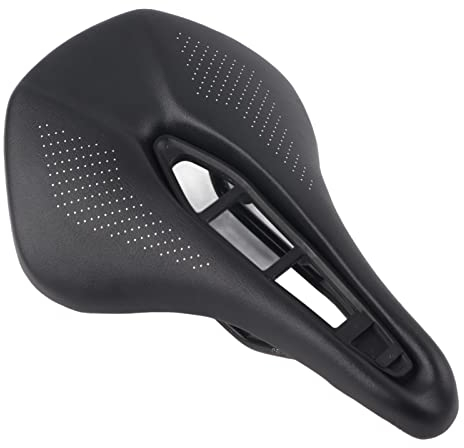 Fahrradsitz, PU-Leder-Fahrradsitzkissen, breiter Sattel, Fahrrad mit wasserdichtem Kissen für Mountainbike, Rennrad