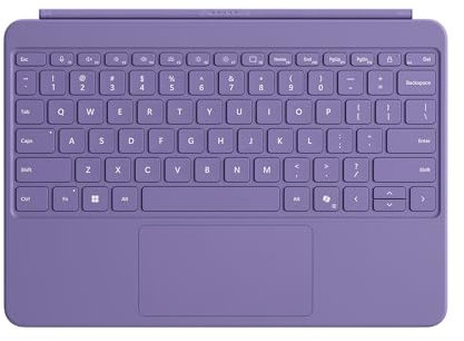 Microsoft Surface Pro 12-inch Keyboard | Compatible with Surface Pro Copilot + | Violet