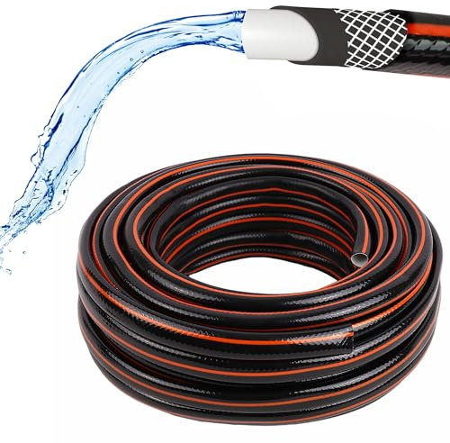 BAUSTER Gartenschlauch CARAT – 4-lagiger flexibler Wasserschlauch – UV-beständig, formstabil & ideal für Gartenbewässerung (3/4'' 20m)