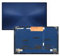 Cover posteriore per schermo LCD e cerniere dello schermo, compatibile con computer portatile Asus ZenBook 15 UX533 UX533F UX533FD UX533FN versione non-touch