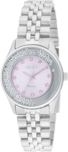Liu Jo - Orologio Elegante da donna al quarzo in acciaio - Dancing Elvy TLJ2663 - Orologio con cristalli nel quadrante e cinturino in acciaio