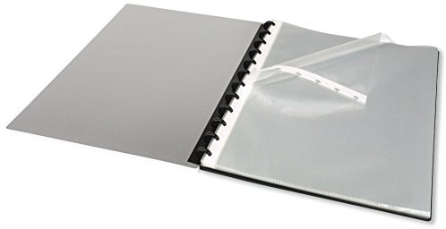 Ersatzhülle für Ringmappe 61430, genarbt, oben offen, 10 Stück