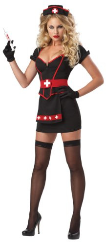 California Costumes, Damenkostüm „Eye Candy – Herzstillstand“ für Erwachsene