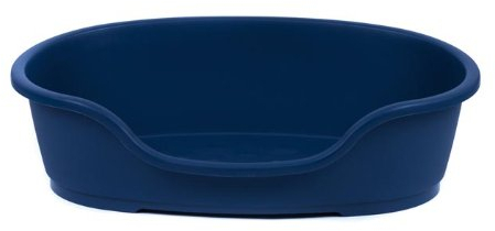 adena Hundekorb Kunststoff 92 cm blau