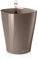 Lechuza 14904 - Maceta Deltini Premium Kit Completo, Topo (14 x 18)