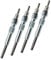 BESTPRICE 4x Glühkerze Stabglühkerze Kompatibel mit A udi, FORD, OPEL, RENAULT, SEAT, SKODA, VW
