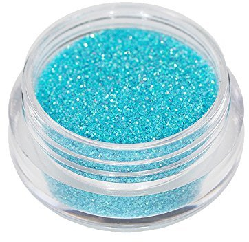 Poudre paillettes scintillantes TURQUOISE Purenail trendy Nail Art,déco d'ongles, maquillage de la Peau, tatouage éphémère