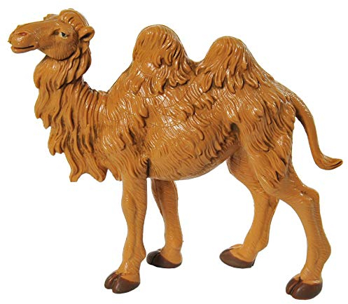 Krippenfiguren: Kamel stehend 10 cm Brunnen 19
