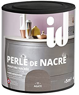 Peinture meubles et boiseries PERLE DE NACRE 500ML AGATE - ID Paris