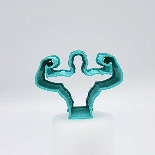 Muskelmann Ausstecher, 5cm / 8cm / 10cm / 12cm Größe, 25mm tief (5cm)