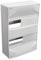 DEBFLEX Coffret MODULAIRE Vide 2 RANGEES 26 MODULES 250X365X103MM Blanc