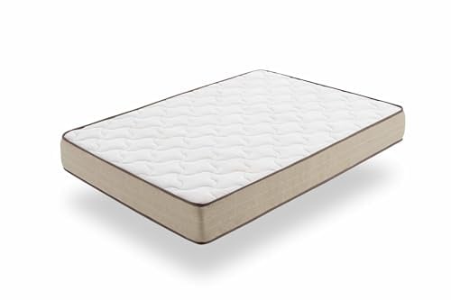 Moonia | Bamboo Fresh Matratze | 21 cm Dicke | Antibakterielles Bambusgewebe | Anti-Stress-Ruhe | Desinfiziertes System gegen Pilze, Milben und Bakterien |180X200