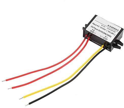 AC 12V / 24V auf DC 5V Abwärtswandler AC-DC Abwärtsstromversorgungsmodul(3A)