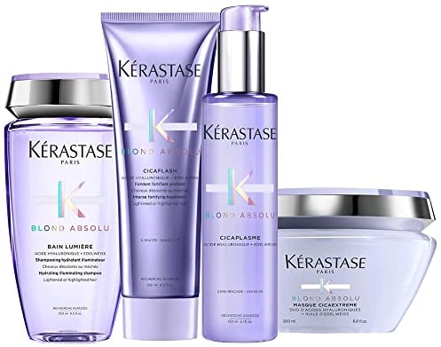 Kérastase Blond Absolu Bain Lumiere 250ml Cicaflash 250ml Cicaplasme150ml Cicaextreme200ml