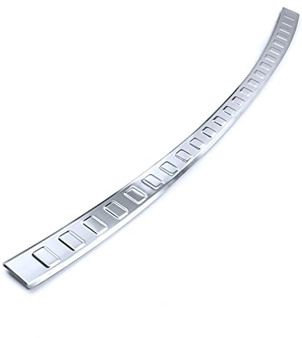 tuning-art L399 Edelstahl Ladekantenschutz passend für Honda CR-V 5 2018-07/2023, Farbe:Silber